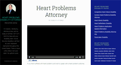 Desktop Screenshot of heartproblemsdisabilityattorney.com